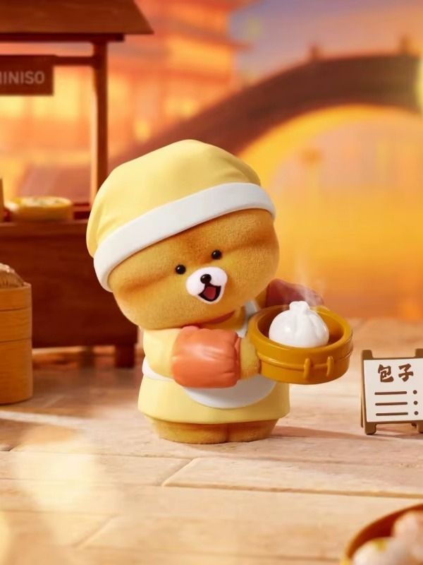 Коллекционные фигурки Mochi от MINISO (FRAGRANT BAO BUN SHOP) картинка №1