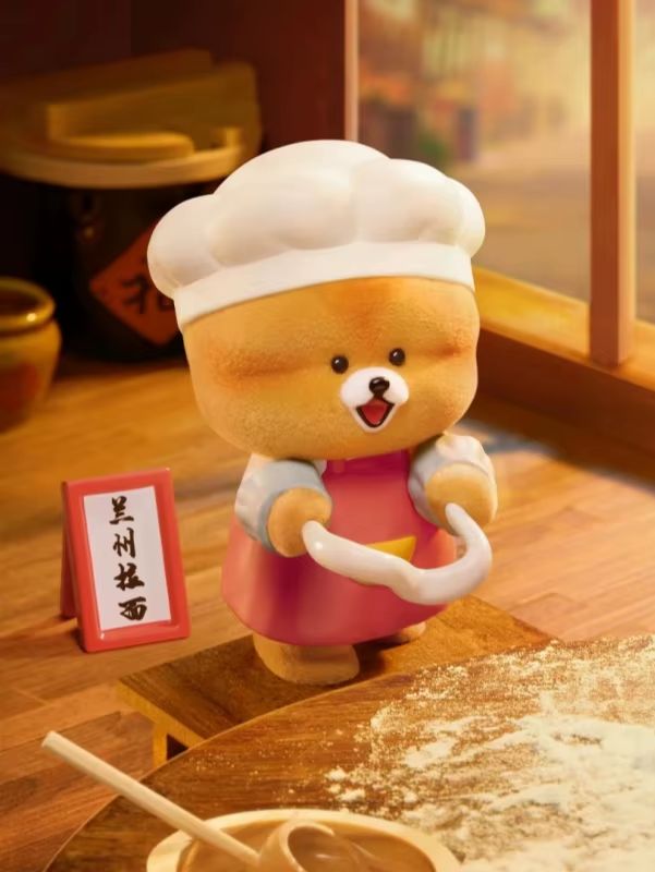 Коллекционные фигурки Mochi от MINISO (BOUNCY RAMEN KING) картинка №1