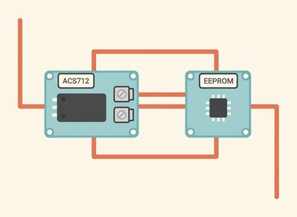 Датчик ACS712 и память EEPROM