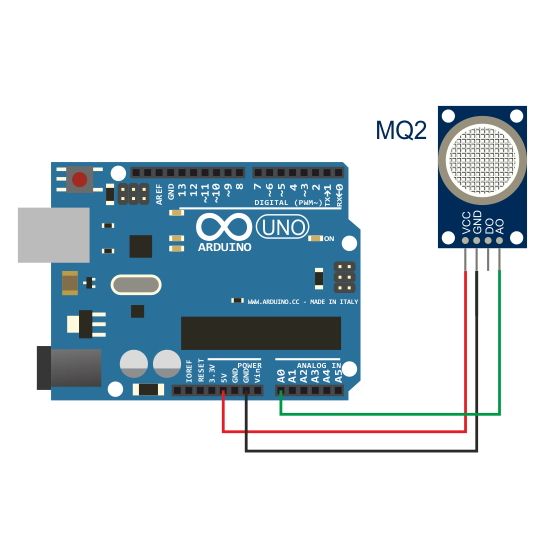 MQ-2 Датчик обнаружения газа и дыма для Arduino картинка №2