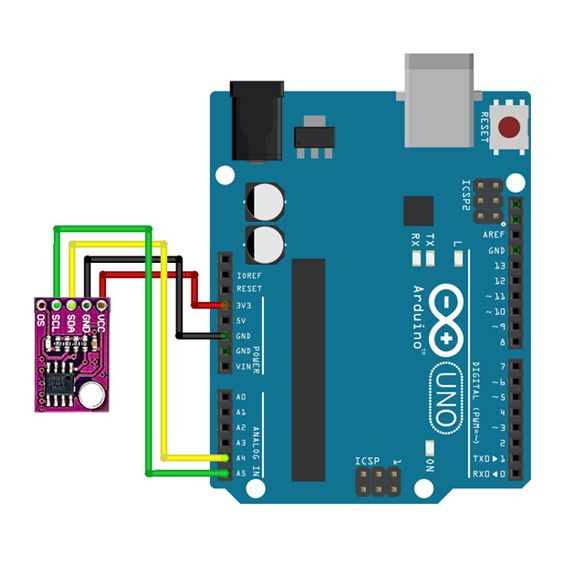 CJMCU LM75 модуль датчика температуры для Arduino картинка №2