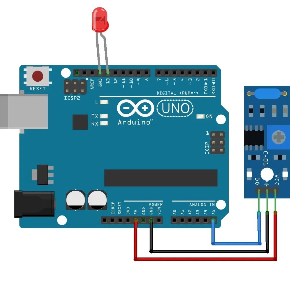 Датчик вибрации/удара SW-420 для Arduino картинка №2