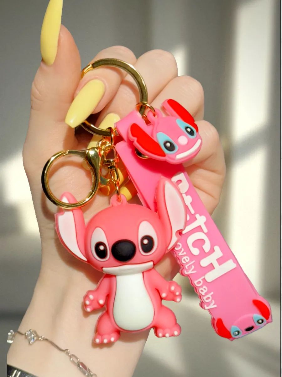 Брелок подвеска Стич подвеска для ключей, сумки, телефона картинка №2