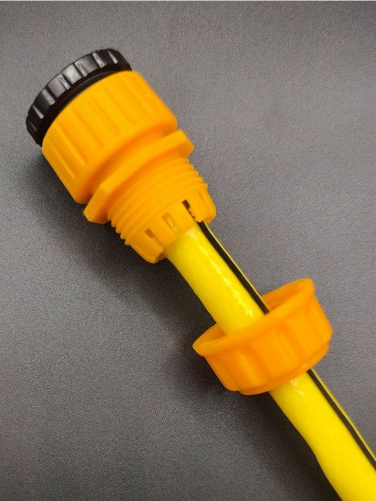 Соединитель для шланга 1/2" с внутренней резьбой 1/2" и 3/4" картинка №2