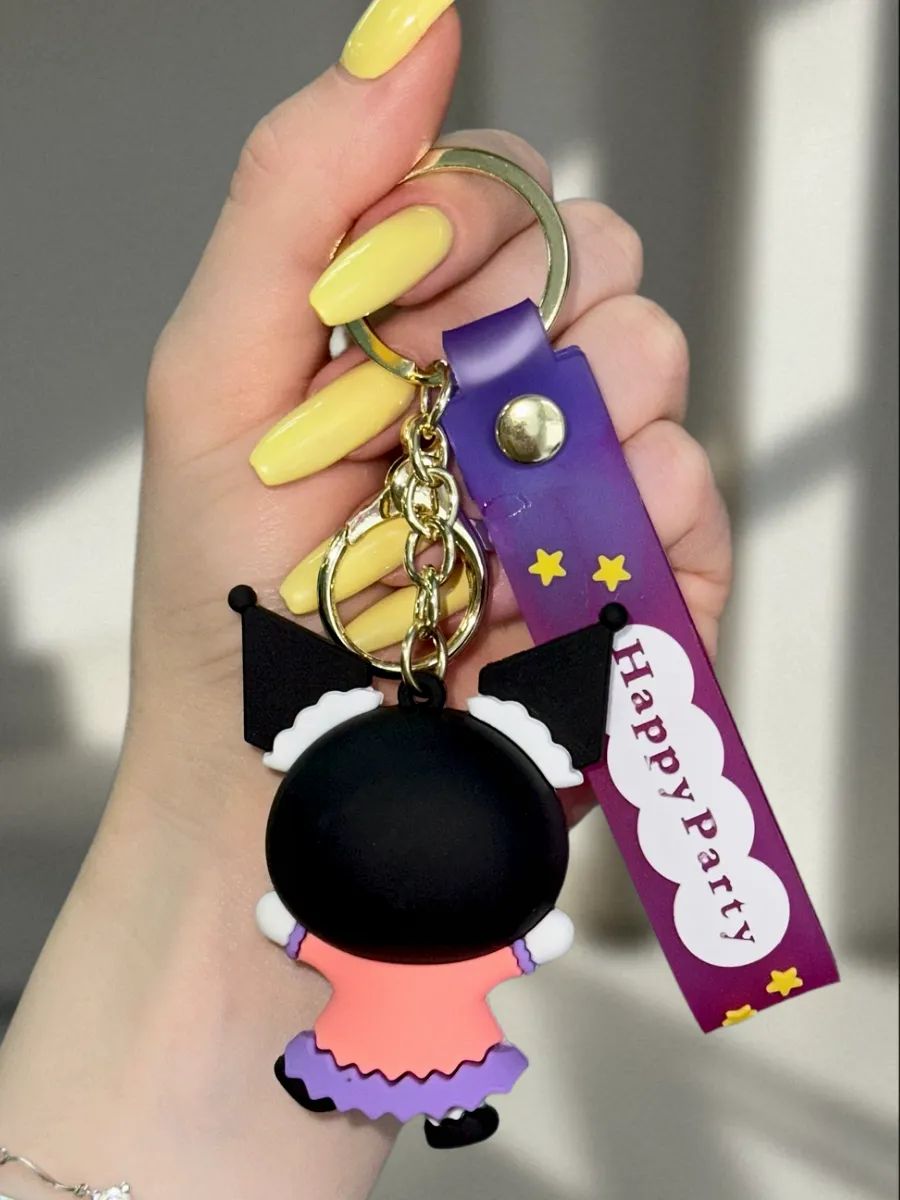 Брелок для ключей Куроми подвеска на сумку для девочек картинка №2