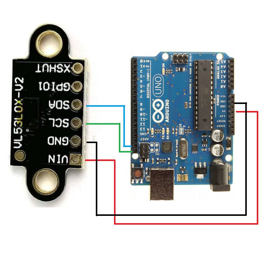 Лазерный датчик расстояния VL53L0X-V2 940нм картинка №2