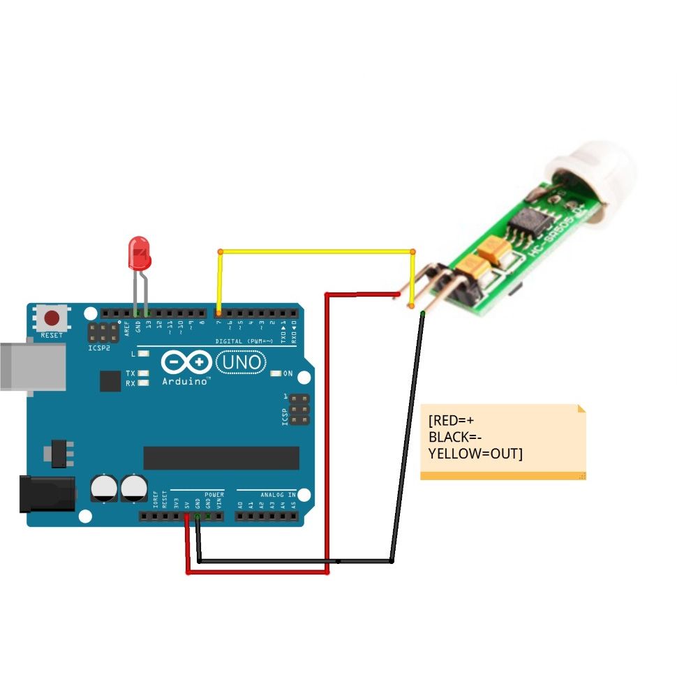 Инфракрасный датчик движения HC-SR505 картинка №2