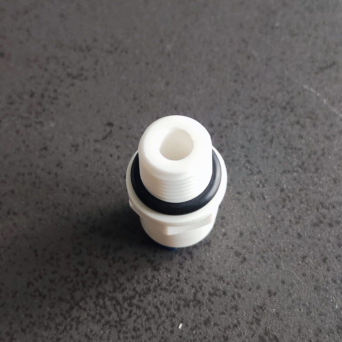 Фитинг переходник прямой 1/4" трубка - 1/4" внешняя резьба картинка №2