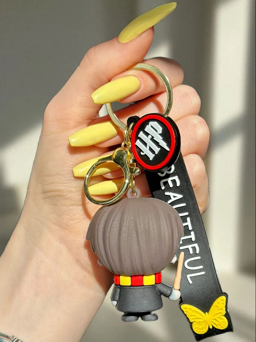 Брелок Гарри Поттер подвеска Гарри с волшебной палочкой картинка №2