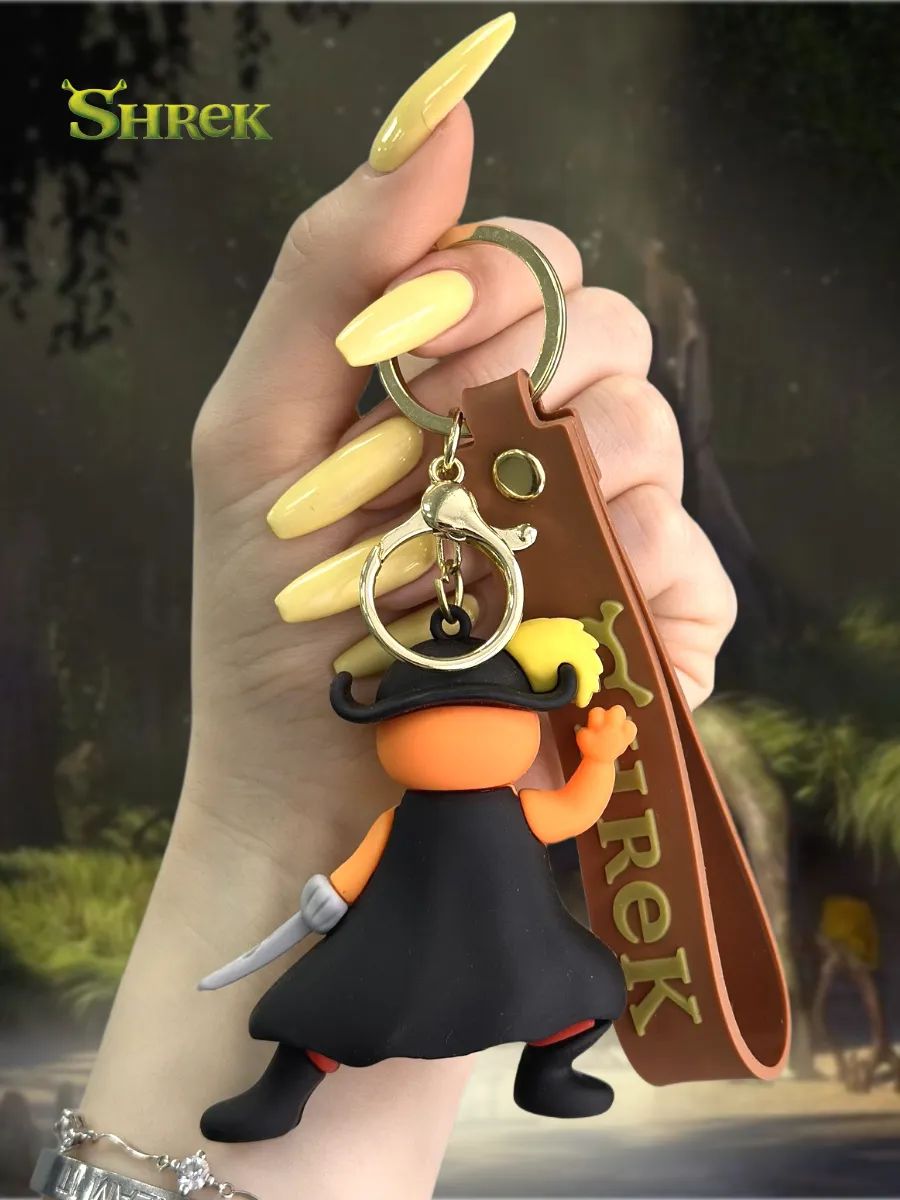 Брелок Кот подвеска для ключей, сумки, телефона картинка №2