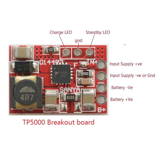 Модуль зарядной платы TP5000 картинка №2