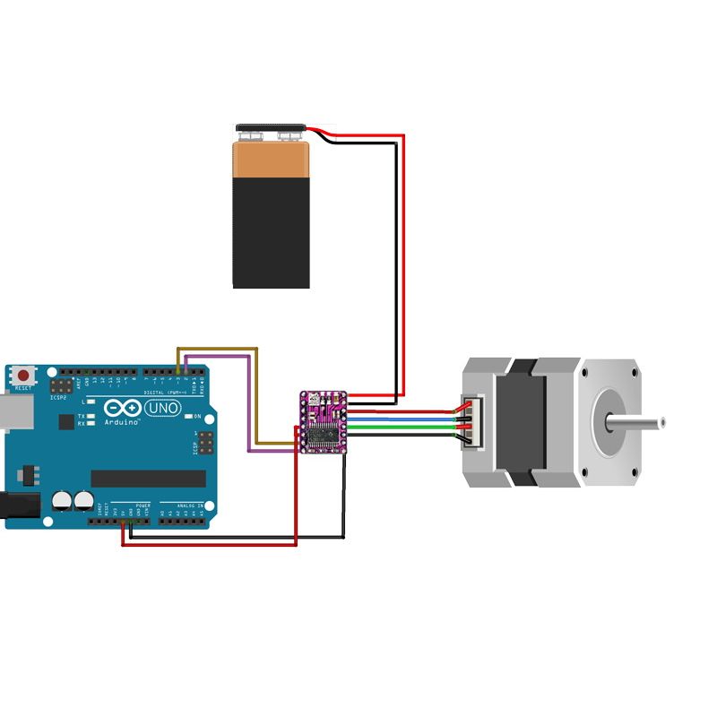Драйвер шагового двигателя DRV8825 для Arduino картинка №2