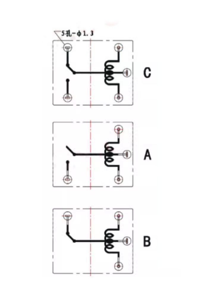 Электромагнитное реле SRA-12VDC-AL 12В 20А 4 контакта картинка №2