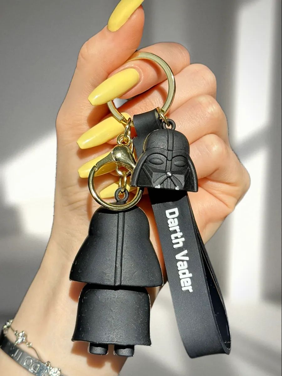 Брелок Звездные войны подвеска Дарт Вейдер картинка №2