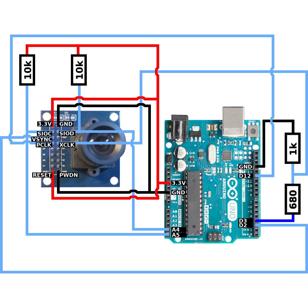 Модуль камеры OV7670 для Arduino картинка №2