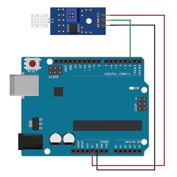 Датчик влажности HR202 цифровой для Arduino картинка №2